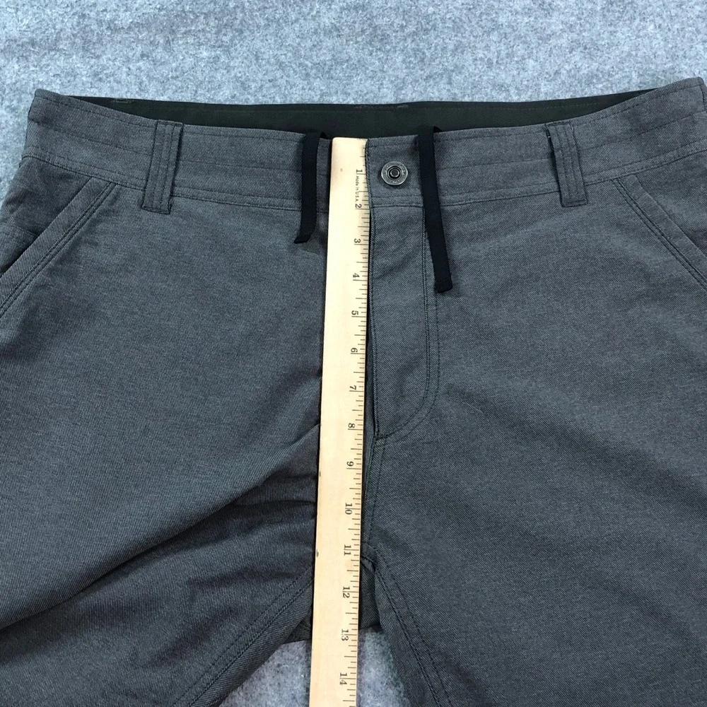 KUHL Mens Amphibia Shorts 36x10 Gray Technical Stretch Hiking Outdoor #5129